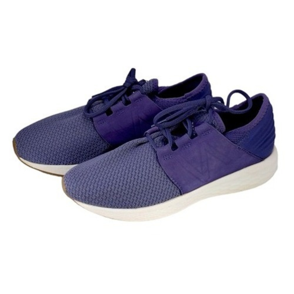New Balance Fresh Foam Shoes Purple Cruz V2 Casual Athletic Running Womens 9 B‎